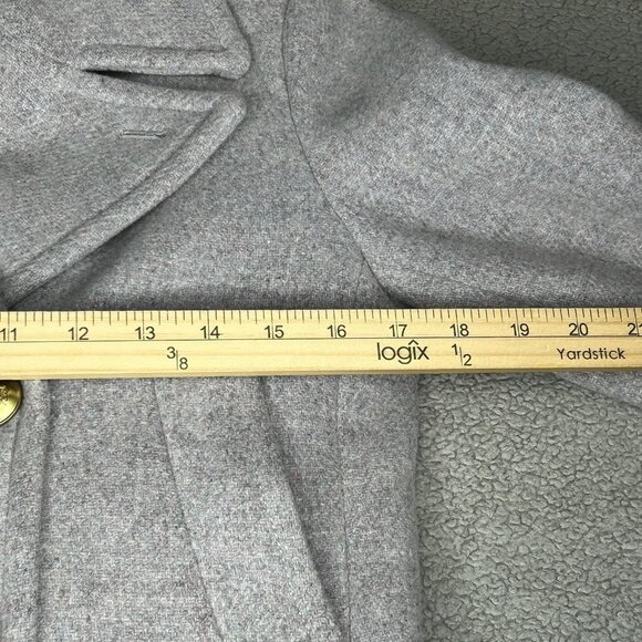 J Crew Stadium Cloth Coat Womens 4 Majesty Lavender Double Breasted Peacoat - Picture 10 of 16